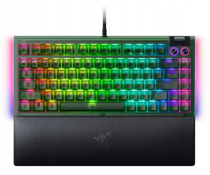 Klawiatura  przewodowa Razer BlackWidow V4 75% Phantom Green